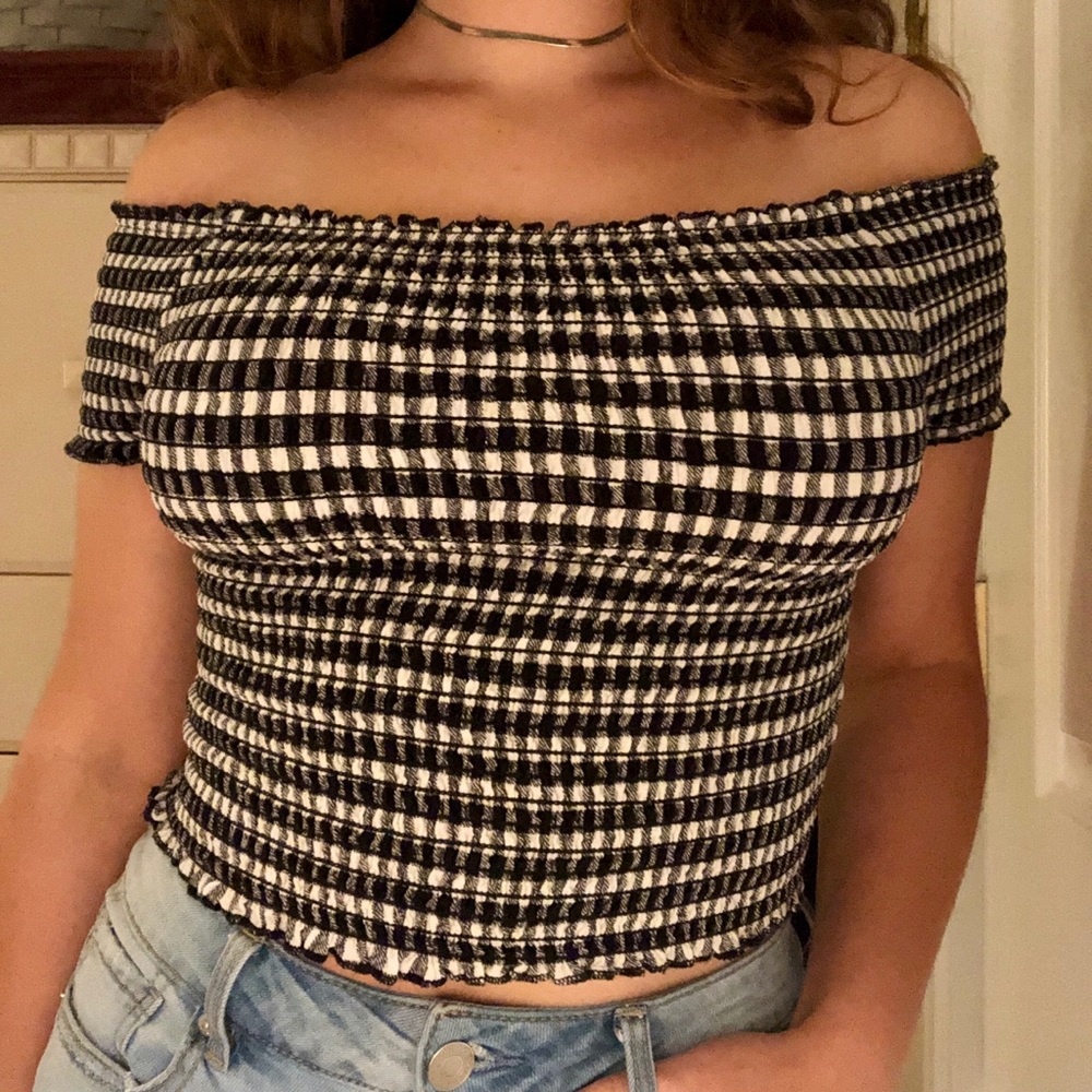 Gingham Top (LIKE NEW)